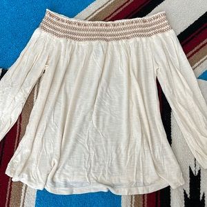 Old Navy Off-Shoulder Long Sleeve Top